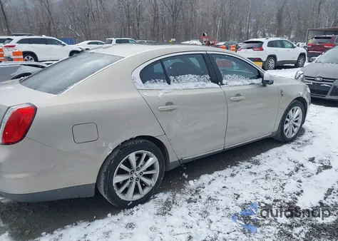2009 Lincoln Mks из США, поврежденный, VIN 1LNHM93R39G608956